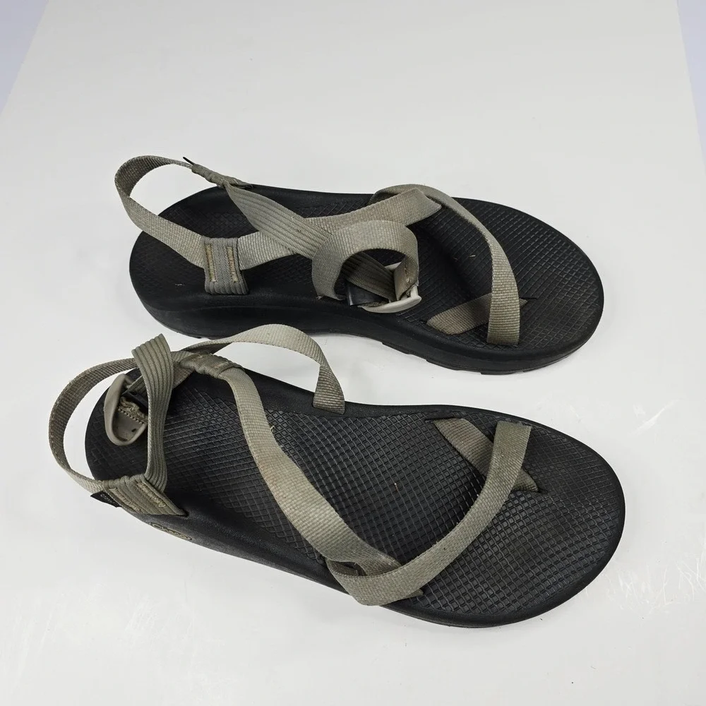 Chaco Z Cloud Sandals Shoes Mens Size 13 Gray Strappy Outdoor Hiking Comfort